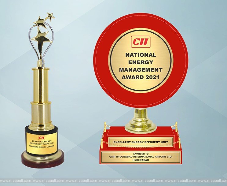 CII జాతీయ అవార్డులు గెలుచుకున్న హైదరాబాద్ విమానాశ్రయం